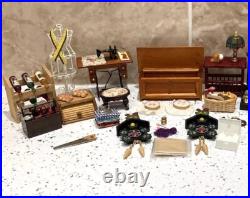 Dolls House Miniatures 112th Scale Mixed Furniture & Accessories 30 + Piece Set Dolls House Miniatures 112th Scale Mixed Furniture & Accessories 30 + Piece Set