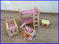Dolls House Wooden Furniture RRP £100 Plan Toys
