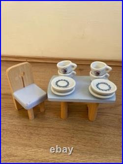 Dolls House Wooden Furniture RRP £100 Plan Toys
