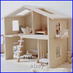 Dolls house, wooden dolls house, kids dolls house, contemporary dolls house