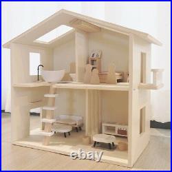 Dolls house, wooden dolls house, kids dolls house, contemporary dolls house