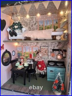 Dollshouse Miniatures Maileg Compat Wooden Furniture Magical Christmas Gift