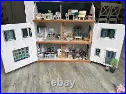 Dovetail Wooden Dolls House And Furniture And Dolls