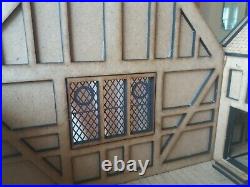 Dutton Hall 1/30 Scale Wooden Dolls House Replica
