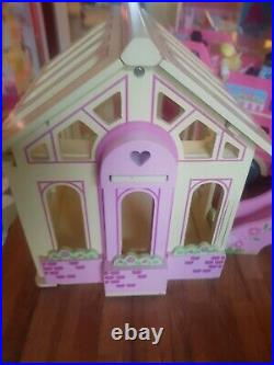 ELC & Rosebud village wooden dolls house bundle immaculate condition