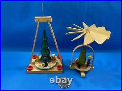 ERZGEBIRGE Christmas Miniature Doll House Pyramid Wood Germany Guenther Glaesser