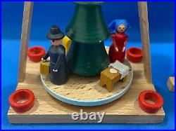 ERZGEBIRGE Christmas Miniature Doll House Pyramid Wood Germany Guenther Glaesser