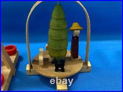 ERZGEBIRGE Christmas Miniature Doll House Pyramid Wood Germany Guenther Glaesser