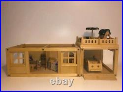 Early Learning Centre Wooden Doll House 105cm x 93cm x 35cm Mint Condition