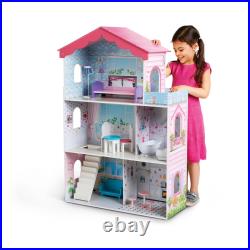 Early Learning Centre Wooden Sparkle Lights Mansion Dolls House