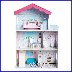 Early Learning Centre Wooden Sparkle Lights Mansion Dolls House Early Learning Centre Wooden Sparkle Lights Mansion Dolls House