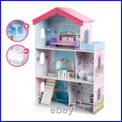 Early Learning Centre Wooden Sparkle Lights Mansion Dolls House