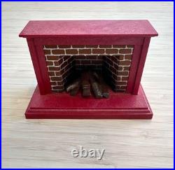 Early Rare Wooden Sylvanian Family Deluxe House Furniture Doll with Box