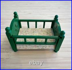 Early Rare Wooden Sylvanian Family Deluxe House Furniture Doll with Box