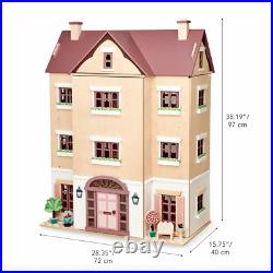 Fantail Hall Deluxe Wooden Doll House Tender Leaf Toys 112 Scale