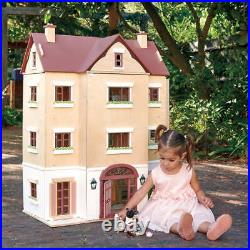 Fantail Hall Deluxe Wooden Doll House Tender Leaf Toys 112 Scale