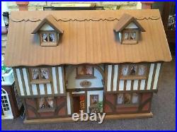 Fantastic Wooden Country Mouse Dolls House with Orangery & Loads Of Accessories