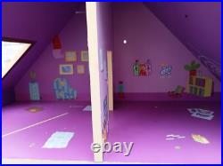 Giant Wooden Peppa Pig Doll's House, Furniture, Vehicles And Playset Mega Bundle