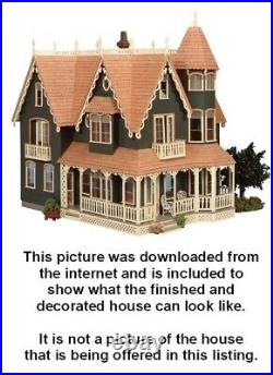 Greenleaf Garfield 10-room very large 1/12th scale wooden dolls house kit