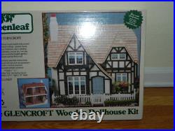 Greenleaf The Glencroft Wooden English Tudor Dollhouse Assembly Kit #8001 1983 N