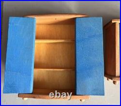 Grimms Dolls House Furniture Bundle Wardrobe & Cabinet Excellent Condition