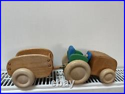Grimms Dolls House Tractor And Trailer Rare Hard Find Excellent Condition