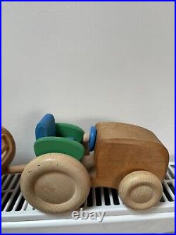 Grimms Dolls House Tractor And Trailer Rare Hard Find Excellent Condition
