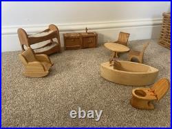 Grimms Wooden Dolls House Furniture