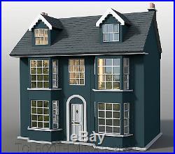 Grove House Dolls House 112 Scale Unpainted Wooden Collectable Kit