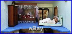 Hand Made Large Dolls House, Wooden, Very Solid, Excellent Condition