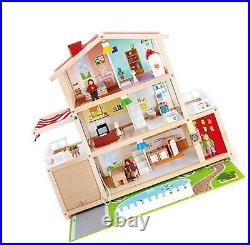 Hape E3405 Doll Family Mansion, Multicolor UK SELLER