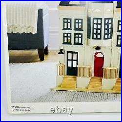 Hearth & Hand with Magnolia Wooden Kid's Row House Dollhouse New In Box Sealed