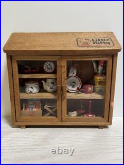 Hello Kitty Miniature Wooden Doll House 1976 Vintage Stock Antique