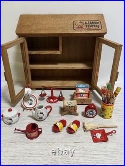 Hello Kitty Miniature Wooden Doll House 1976 Vintage Stock Antique