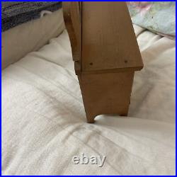 Home Decorative Wooden Storage Doll House With Drawers Brown