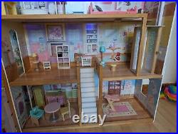 Huge KidKraft Majestic Mansion Wooden Dolls House With lots of Extras