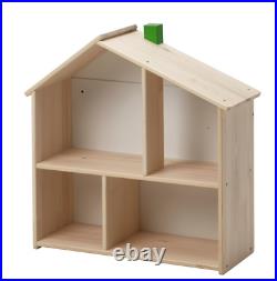 IKEA FLISAT Wooden Doll House Wall Shelf S Fager J Karlsson NEW Open Box