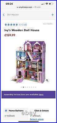 Ivys Wooden Doll House / Barbie house
