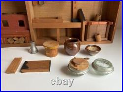 Japan Prewar Hina Dolls' Items Okudosan Mizuya Play House Miniature Kettle FS