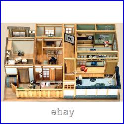 Japanese Room COMPLETE Set 112 Wooden Doll House Handmade Kit SUKIYA