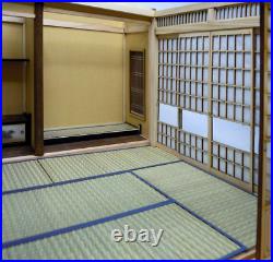 Japanese style Room SET of 3 Doll House Handmade Miniature Kit Wooden 1/12