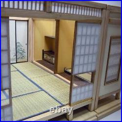 Japanese style Room SET of 3 Doll House Handmade Miniature Kit Wooden 1/12 Japan