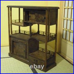 Japanese-style Room Tea chest Japanese furniture 112 Doll House Wooden Figure Japanese-style Room Tea chest Japanese furniture 112 Doll House Wooden Figure