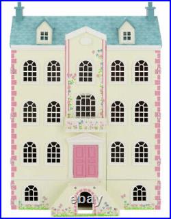 Jupiter Workshops Wooden Majestic Mansion Doll House with lights & doorbell #949