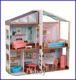 KidKraft Designed by Me Magnetic Makeover Wooden Dollhouse with Magnets Ages 3+