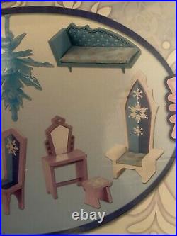 KidKraft Disney Wooden Frozen Ice Castle Dollhouse Furniture Lot Of 11 BRAND NEW