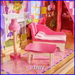 KidKraft Kayla Wooden Dolls House with Furniture and Accessories Included, 3 St