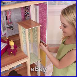 KidKraft Majestic Mansion Wooden Dolls House Includes Furniture Accessories Toy