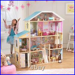KidKraft Majestic Mansion Wooden Dolls House with Furniture and Accessories