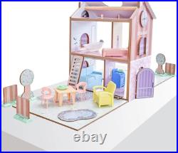 KidKraft Play & Store Cottage Wooden Dolls House with Furniture and Accessories KidKraft Play & Store Cottage Wooden Dolls House with Furniture and Accessories